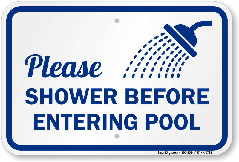 Why Guests Should Shower Before They Swim in Your Pool